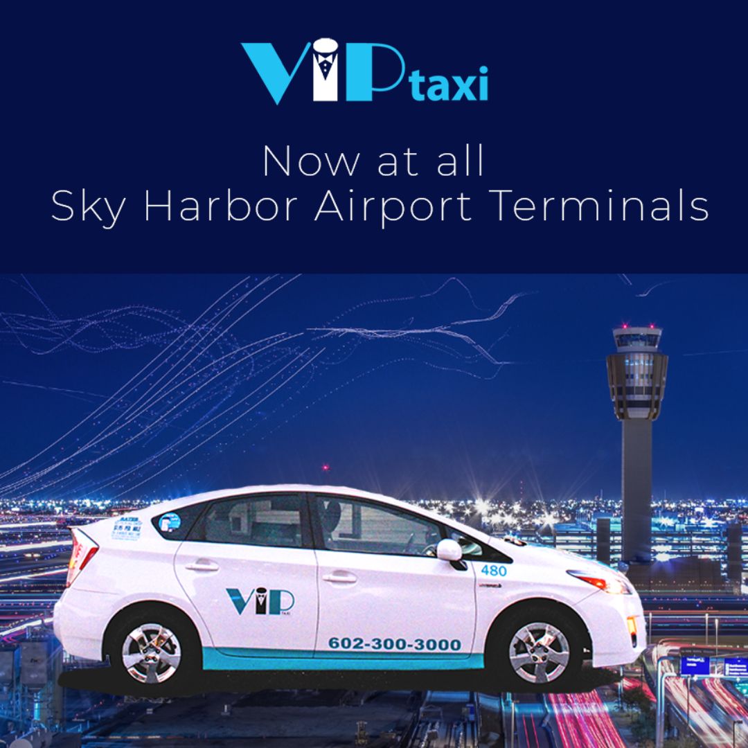 VIP Taxi in Sky Harbor Airport Terminal