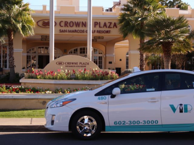 VIP Taxi Van in Action for Those Looking for Jobs in Phoenix and Tucson