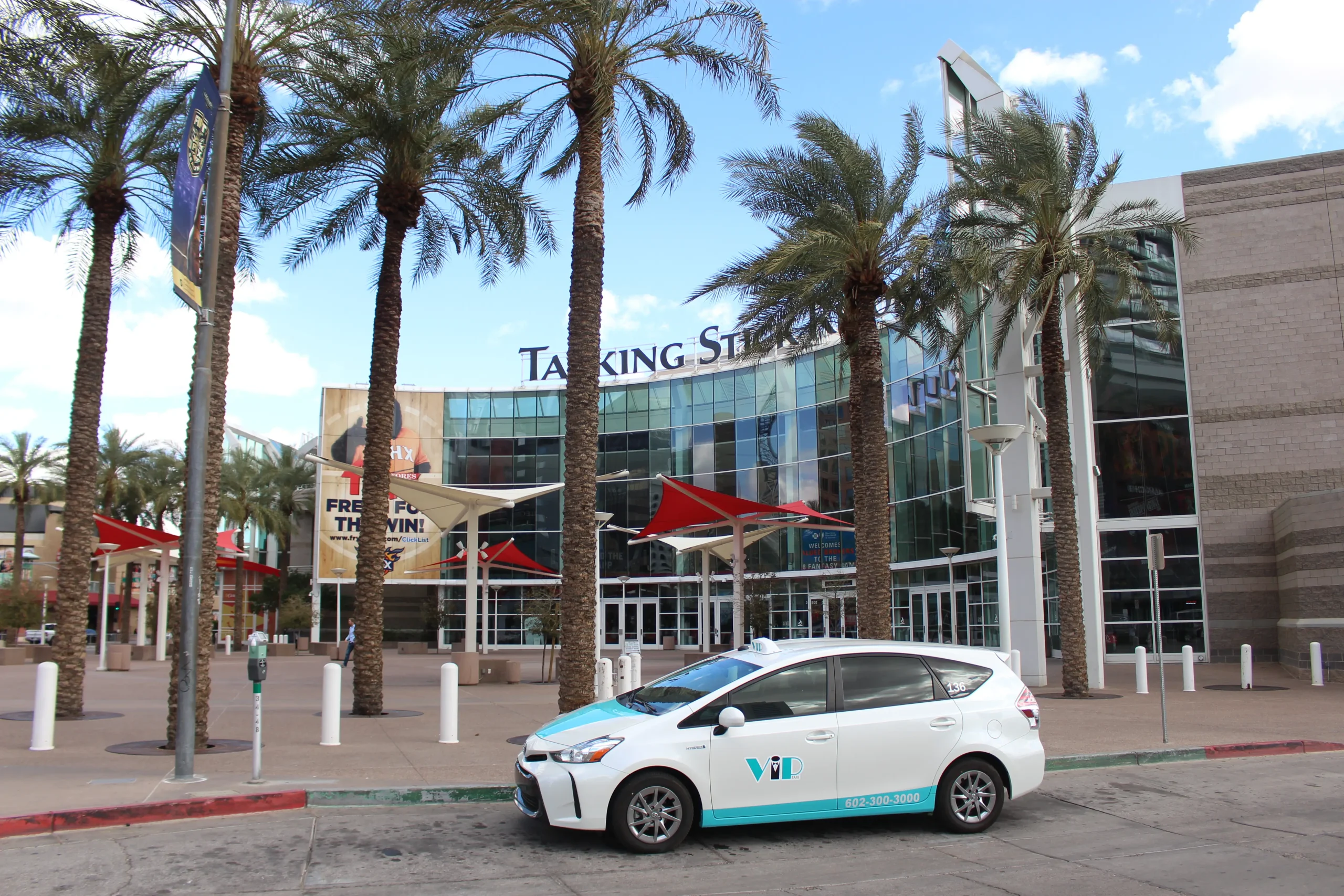 vip-taxi-talking-stick-resort-arena-phoenix VIP Taxi Outside Talking Stick Resort Arena in Phoenix